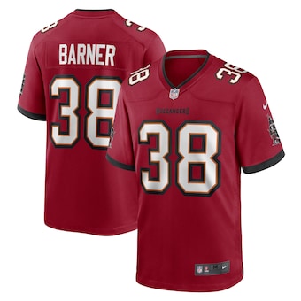 mens nike kenjon barner red tampa bay buccaneers game player